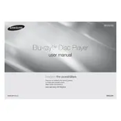 Samsung BD-D5100 Blu-ray Player manual cover