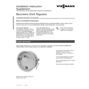 Viessmann Vitorond 200 VD2 Barometric Draft Regulator Accessory manual cover