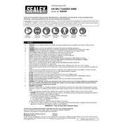 Sealey SA354 Sander manual cover