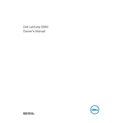 Dell Latitude 3350 Laptop manual cover