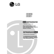 LG LRSC26923TT Refrigerator manual cover