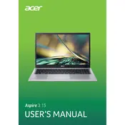 Acer Aspire 3 AMD A315-24P-R75B Laptop manual cover