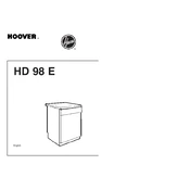 Hoover LS HD 98 E manual cover