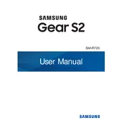 Samsung Gear S2 SM-R7200ZKAXAR Watch manual cover