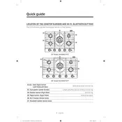 Samsung NA30N9755 Cooktop manual cover