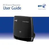 BT Diverse Repeater Repeater manual cover