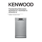 Kenwood KDW45B16 manual cover