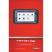 Snap-on Triton D8 Scanner manual cover