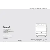 Viking DCCG1301 Range
