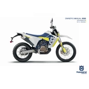 Husqvarna 701 Enduro LR 2020 Motorcycle manual cover