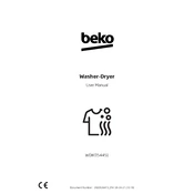 Beko WDIK854451 manual cover