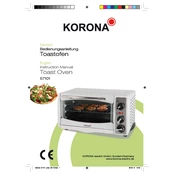 Korona 57101 Oven manual cover