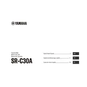 Yamaha SR-C30A Soundbar manual cover