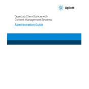 Agilent OpenLab ChemStation Software manual cover