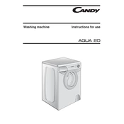 Candy AQUA 1042D1 2-80 manual cover