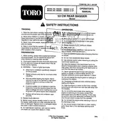 Toro 21-inch 26632B Mower manual cover