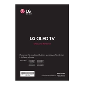 LG B8PUA OLED55B8PUA TV manual cover