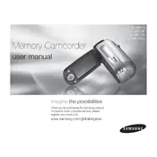 Samsung SC-MX10 Camcorder manual cover