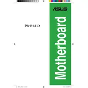 ASUS P8H61-I LX Motherboard manual cover