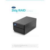 Lacie RAID 2Big STHJ4000800 Storage manual cover