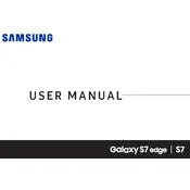 Samsung Galaxy S7 Edge AT&T SM-G935AZBAATT Phone manual cover