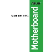 ASUS M3N78-EMH HDMI Motherboard manual cover