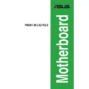 ASUS P8H61-M LX2 R2.0 Motherboard manual cover