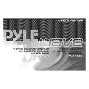 Pyle PLE702B Equalizer manual cover