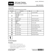 Toro Wheel Horse XLS 380 71254 Tractor