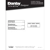 Danby DAR110A1BSLDD Refrigerator manual cover