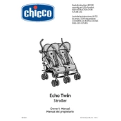 Chicco Echo Twin Stroller manual cover