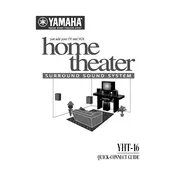 Yamaha YHT-16 Sound System manual cover