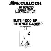 McCulloch Elite 4000 BP manual cover