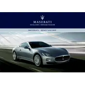 Maserati GranTurismo 2014 Grand Tourer manual cover