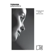 Toshiba 19SL738G TV manual cover