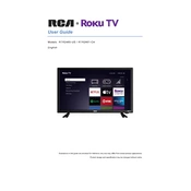 RCA ROKU TV RTR2460-US TV manual cover