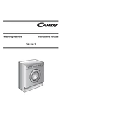 Candy CIN 100 T UK manual cover