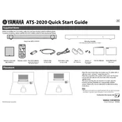 Yamaha ATS-2020 Soundbar manual cover