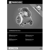 Parkside PKO 270 A4 3906129975 IAN 298828 Compressor manual cover