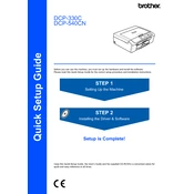 Brother DCP-330C manual cover