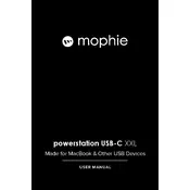 Mophie Powerstation USB-C XXL Power Bank manual cover