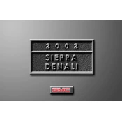 GMC Sierra Denali 2002 manual cover