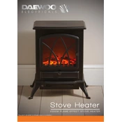 Daewoo Stove Heater HEA1200 Heater manual cover