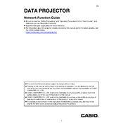 Casio XJ-S400WN Projector manual cover