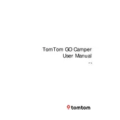 TomTom GO CAMPER Navigation System manual cover