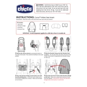 Chicco Corso Infant Seat Insert Stroller manual cover