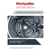 Montpellier MW1045W Washing Machine manual cover