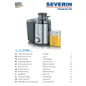 Severin ES 3566 Juicer manual cover