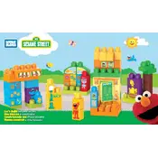 Mega Bloks Mattel Sesame Street GDB51 Construction Set manual cover