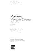 Kenmore BU1005 Vacuum manual cover